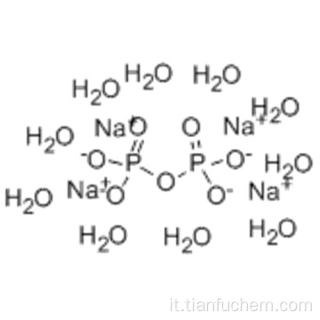 Sodio pirofosfato decaidrato CAS 13472-36-1